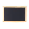 Quadro Negro Pequeno com Moldura de Madeira Atacado Quadro Negro de Madeira de Face Única para Pendurar Quadro de Escrita Quadro de Mensagens Quadro de Cardápio Quadro de Desenho Infantil Não Magnético