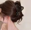 Pinza de Garra Mate Color Café para Mujer, Nuevo Modelo 2026, Pinza Grande para el Cabello Grueso, Accesorio para el Cabello Tipo Pinza de Tiburón