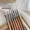 Set de Bolígrafos Premium de Madera de Nogal para Uñas, Mismo Estilo que Usan los Propietarios de Salones de Uñas, Especial para Arte de Uñas, Pintura, Construcción y Dibujo de Líneas, Venta al por Mayor de Fábrica