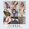 Cuentas sueltas de lapislázuli natural, cuentas redondas, accesorios para pulseras DIY, materiales para ensartar, cuentas de cristal azul para pulseras