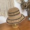 Ins Internet Celebridade Estilo Japonês Retro Arte Chapéu de Palha Chapéu de Pescador Feminino Verão Estilo Coreano Proteção Solar All-match Chapéu de Sol Chapéu de Bacia