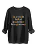 En un Mundo Lleno de Amazon eBay sitio independiente estilo casual sudadera de felpa gruesa para mujer