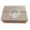 Copo Pequeno de Chá Kung Fu Resistente ao Calor, Copo de Jade Espessado Anti-Queimadura, Copo de Mestre, Copo Pequeno Transparente com Padrão de Flores para Degustação