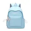Mochila Nueva de Color Sólido Fresca y Simple Estilo Coreano para Estudiantes de Secundaria, Preparatoria y Universidad, Mochila Minimalista Estilo Ins Campus