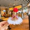 Decoraciones Navideñas 2024 Super Hada Niña Sombrero Navideño Pasador para el Cabello Vestido de Fiesta Infantil Pasador para el Cabello Lindo Top de Alce