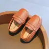 Zapatos slip-on de suela blanda estilo coreano para niños, nuevos mocasines de moda para bebé, primavera-verano 2026