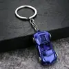 Chaveiro de carro em liga de zinco para carro esportivo conversível europeu e americano, presente criativo para homens e mulheres, pingente de chaveiro para casais