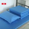 Juego de Tres Piezas para Dormitorio Estudiantil al por Mayor de Sábanas Individuales, Fundas de Edredón, Fundas de Almohada, Ropa de Cama de Algodón Puro para Estudiantes Escolares