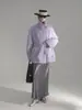 Abrigo de Mohair con Cuello Alto de Terciopelo de Nube Cálido Estilo Retro para Mujer, Abrigo de Lana Holgado, Nuevo Estilo Otoño e Invierno