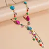 Collar Metálico Imitación Perla Corazón Estrella de Mar Concha Europeo y Americano, Collar Personalizado Estilo Vacaciones Dopamina de Gama Alta para Mujeres