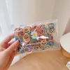 Nuevas Gomas Elásticas de Goma de Alta Elasticidad para Niñas Que No Dañan el Cabello, Anillos para Pulgar de Bebé, Accesorios para el Cabello de Niñas, Accesorios para la Cabeza con Anillos Pequeños para Niños al por Mayor