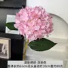 Flores de hortensia frescas artificiales para bodas pintura al óleo hortensia decoración de salón de bodas arreglo de fondo pared de flores accesorios