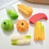 Mini Accesorios de Resina para Frutas y Verduras, Adornos DIY, Gomas para el Cabello, Accesorios para el Cabello, Colgantes, Hebillas para Zapatos, Materiales para Fundas de Teléfono, Pulseras