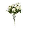 Crisantemo Festivo de 7 Cabezas, Flor Artificial Flor de Seda, Arreglo de Flor Simulada de Plástico, Muebles para el Hogar, Flor Decorativa Hecha a Mano al Por Mayor