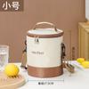 Bolsa Térmica Chuangran Bolsa Lancheira Estudante Grande Capacidade Lancheira Bolsa de Mão Impermeável Folha de Alumínio Bolsa Térmica Espessada