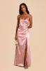 Vestido de Novia Ligero Sexy con Tirantes Finos 2026 Verano Nuevo Modelo Comercio Exterior Aliexpress Vestido de Fiesta Color Sólido Suministro en el Extranjero