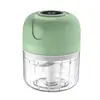 Moedor de Alho Pequeno para Novos Produtos Transfronteiriços 350ml Processador de Alho de Cozinha Moedor de Carne Moedor de Alho Elétrico Fabricante de Pasta de Alho