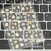 Pegatinas de Rilakkuma Funda para Teléfono Móvil DIY Pokect3 Power Bank Ventilador Pegatinas para Uñas Pegatinas Estéreo en Relieve
