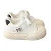 Zapatos Chunky de Suela Gruesa para Aumentar la Altura Modelo Nuevo Primavera 2026 para Estudiantes de Secundaria Estilo Coreano Versátiles Zapatos Deportivos Zapatos Deportivos Suaves para Correr