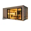Casa de atividade em contêiner, estrutura temporária estilo vila, casa contêiner, estrutura temporária de jardim, contêiner móvel, casa móvel