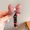 Diadema para el pelo tipo cable de teléfono de alta gama para mujer, nuevo modelo 2026, alta elasticidad, duradera, banda de goma para el pelo, accesorio para el pelo