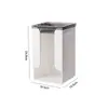 Caja de Almacenamiento para Snacks de Fideos Instantáneos, Cesta Organizadora de Plástico Rectangular Apilable para Escritorio para Artículos Varios, Mascarillas y Mascarillas Faciales