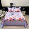 Conjunto de Tapetes Refrescantes de Seda de Gelo para o Verão, Tapete Macio, Tapete de Ar Condicionado, Lençol de Cama Doméstico, Lavável à Máquina, Tapete de Presente, Comércio Atacadista do Fabricante