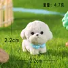 Micro Paisagem Criativa Simulação Cachorro Spitz Alemão Corgi Figura Fofa Acessórios de Decoração DIY Mini Enfeites de Mesa