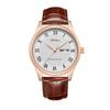 Reloj de Cuarzo Oshga Doble Calendario Acero Sólido para Hombre Mano Roma Sencillo Negocios Fábrica Comercio Exterior Transfronterizo Ocio