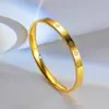 Pulsera Cerrada de Trébol de Cuatro Hojas de la Suerte para Mujer, Mismo Estilo que en Joyerías, Color Duradero, Lujo Ligero, Accesorio de Joyería de Moda y Versátil