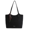 Bolso de Mano para Mujer de Gran Capacidad, Bolso de Hombro Moderno y Ligero para el Trabajo, Bolso Tote de Alto Valor con Colgante, Diseño de Nicho