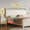 Panel de mesita de noche para cama individual se vende por separado, panel trasero de mesita de noche de 21 metros de ancho, panel trasero de madera maciza suave acolchado, se vende por separado