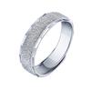 Estilo Coreano Venta Caliente Arena Brillante Anillo Abierto Esmaltado Agresivo Personalizado Dedo Índice Único Anillo para Hombres Chapado en Platino Anillo