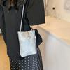Nova bolsa chinesa mini feminina 2024 novo estilo ocidental papel sentido moeda bolsa casual ombro crossbody bolsa para celular