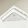 Estante triangular de cocina para esponja y estropajo escurridor de acero inoxidable engrosado escurridor de fregadero