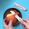 Cuchillo de cerámica, cuchillo de cocina, cadena portátil, cuchillo de cerámica plegable para fruta.