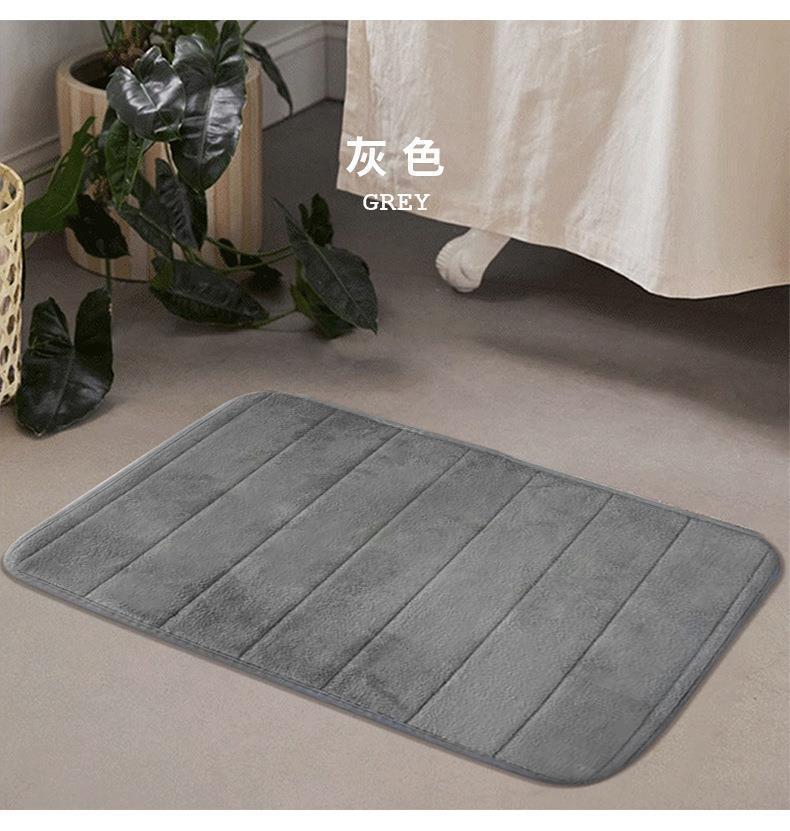 地垫,地毯,珊瑚绒地垫,亲水珊瑚绒垫,浴室门垫,亲水脚垫