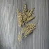 Flores de Plástico para Boda, Flores Doradas, Decoración de Hotel para Boda, Cubo de Bendición de Año Nuevo, Arreglo Floral de Frutos de Acebo, Venta Directa de Fábrica