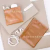 Bolsa de Cosméticos Personalizada con Fragmentos, Bolsa de Cosméticos con Cierre Automático para Auriculares, Billetera Portátil de PU para Monedas, Monedero, Bolsa de Cosméticos para Labiales