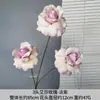 3 Cabezas de Rosas Artificiales de Elsa, Decoración para el Hogar de Lujo Ligero para Sala de Estar y Mesa de Comedor, Accesorios para Fotografía de Bodas, Materiales Florales, Flores Falsas