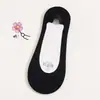 Medias de hielo Tianzi Wolf 6062 de corte arbitrario para mujer, tacón de silicona que no se cae, con base de algodón, calcetines invisibles, antideslizantes, transpirables, calcetines de barco