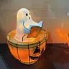 Lâmpada de Banho de Espuma Fantasma de Novo Produto Transfronteiriço Ornamento Decorativo de Halloween