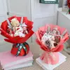 Ramo de Muñecas Navideñas Producto Terminado para Novia e Hijo Regalo Creativo de Año Nuevo Muñeca Ramo de San Valentín