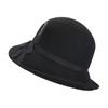 Sombrero nuevo Rongmei para mujer, de otoño e invierno, de lana, combinable con todo, moderno, sencillo, pequeño, combinable con todo.