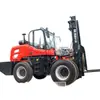 3 Toneladas 4 Toneladas 6 Toneladas Empilhadeira Off-Road Tração nas Quatro Rodas Multifuncional Hidráulica Manuseio Máquina Tudo-em-Um Caminhão de Elevação Empilhadeira de Elevação Carregamento e Descarregamento
