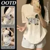 Pijama feminino de algodão puro, modelo novo 2026, shorts listrados de manga curta, tamanho grande, corte solto, pode ser usado fora de casa