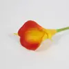 Flores artificiales de lirio de cala mini de PU transfronterizas adornos florales para el hogar decoración de arreglos florales sala de estar ramo de plástico adornos de flores secas