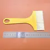 Múltiples Especificaciones Pinceles de Plástico Engrosados para Pintura, Pinceles de Aceite con Mango Amarillo de Plástico, Cepillos para Barbacoa, Cepillos Pequeños de Cerdas, Cepillos de Aceite para Limpieza
