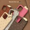 Capa de Celular Fofa de Gato Deitado 3D Adequada para iPhone 17, Apple 15 Pro Max, Design Simples de Bolinhas, Capa Macia para iPhone 18/16