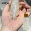 Sombra de Ojos Líquida Roja con Lentejuelas Vnkt Maquillaje de Escenario Gel con Brillantina Super Brillante Maquillaje de Ojos de Cristal Maquillaje de Espectáculo